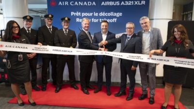Kanadalı havayolu şirketi Air Canada, filosundaki ilk Airbus A321XLR uçağını