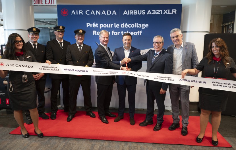 Kanadalı havayolu şirketi Air Canada, filosundaki ilk Airbus A321XLR uçağını