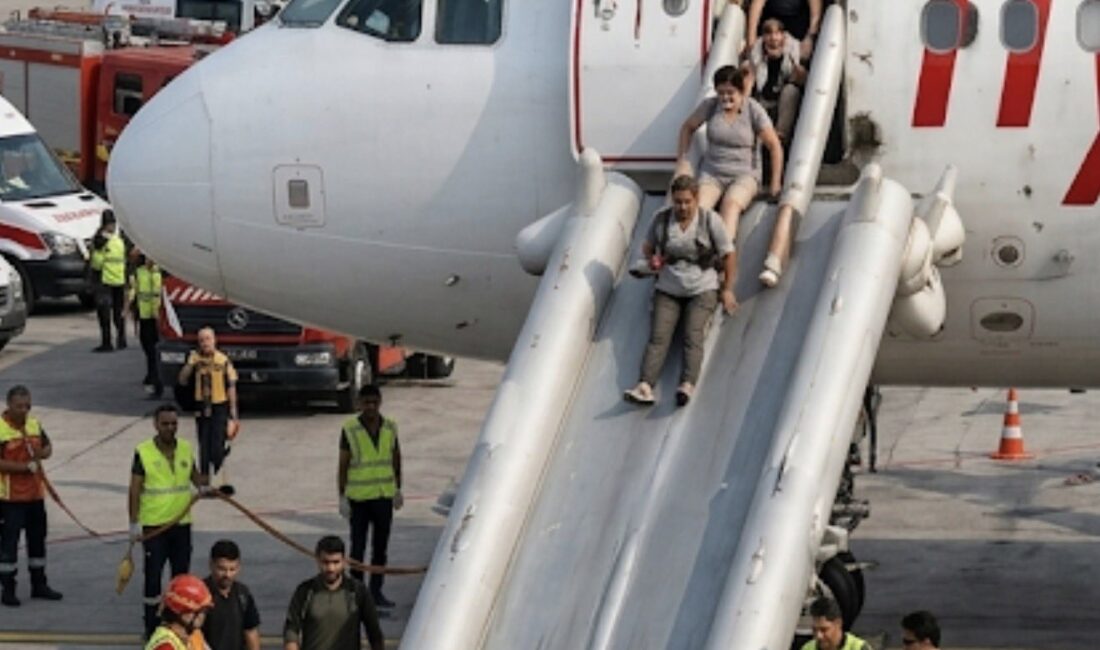 Pegasus Hava Yolları'nın Ankara-İzmir seferini yapacak yolcu uçağında duman paniği