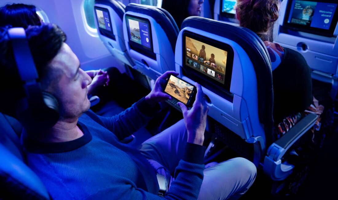 Havacılık tarihinde yeni bir dönem resmen başladı. United Airlines, uydudan