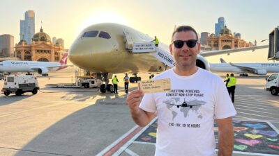 Hafta içi Airbus’ın Qantas için geliştirdiği A350-1000ULR test uçağı, Toulouse’dan