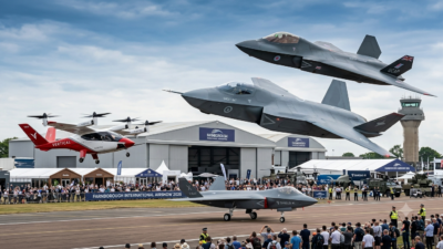 Farnborough Uluslararası Havacılık Fuarı’nda ticari uçak siparişleri önemini korurken asıl