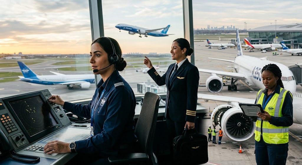 Uluslararası Sivil Havacılık Örgütü (ICAO), kadınların havacılık sektörüne entegrasyonunun, sektörde