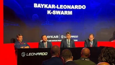 Savunma ve havacılık sanayisinin dünyadaki lider şirketleri Baykar ve Leonardo,