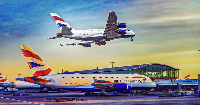 6 Eylül tarihinde British Airways , çift katlı ve dört