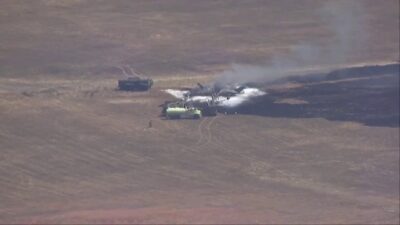 ABD Deniz Piyadeleri’ne ait bir F-35B savaş uçağı, California’nın San