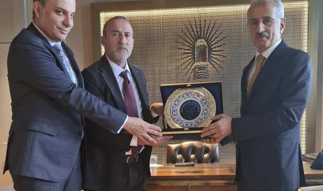 KEYVAN Aviation yönetimi, Ulaştırma ve Altyapı Bakanı Abdulkadir Uraloğlu ile