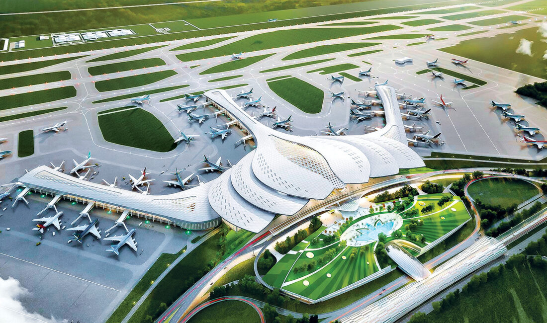 Vietnam’ın yıllardır hazırladığı Long Thanh International Airport, henüz tam kapasiteyle