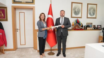 DHMİ Genel Müdürü Fatih Çakmak ile Pegasus Hava Yolları Genel