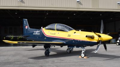  SkyAlyne ve Kanada Kraliyet Hava Kuvvetleri (RCAF), Pilatus, KF