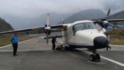 Nepal’de Sita Air’e ait Dornier 228 tipi yolcu uçağı, Juphal