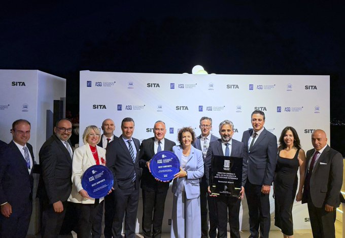 TAV Havalimanları tarafından işletilen Ankara Esenboğa Havalimanı, Uluslararası Havalimanları Konseyi