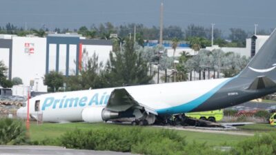 Amazon adına operasyon gerçekleştiren 21 Air’e ait Boeing 767-300 tipi